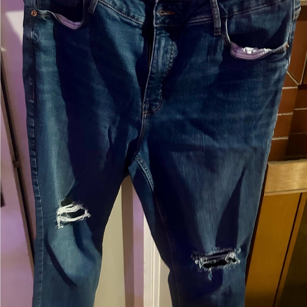 Old Navy High‑Waisted Super‑Skinny Jeans ‑ Size 14 ✨